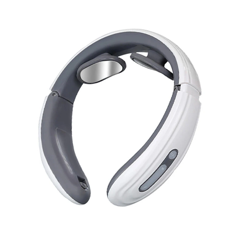 (image for) CHIGO 2-Head TENS Neck Massager Portable Electric Neck Massager 6 Massage Modes 9 Power Adjustment Levels